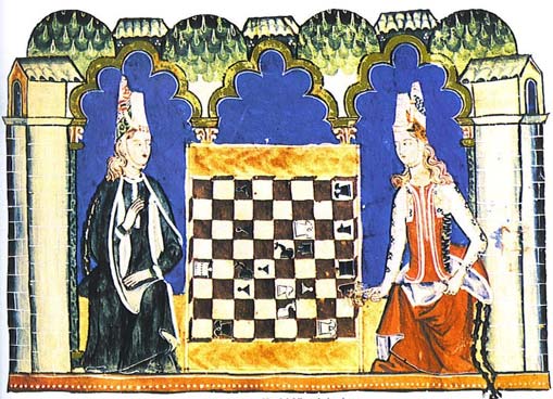 Libro de los juegos, folio 32 R (1283)