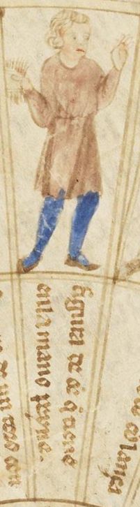 Comb, 1284, Spain, Libro de astromagia, folio 8v