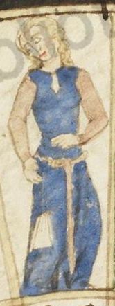 Chtivá žena, 1280-84, Španělsko, Libro de astromagia, folio 6v 10
