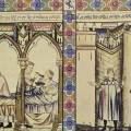 Cantigas de Santa Maria 67. Péče o nemocné ve špitálu (espital v titulku).